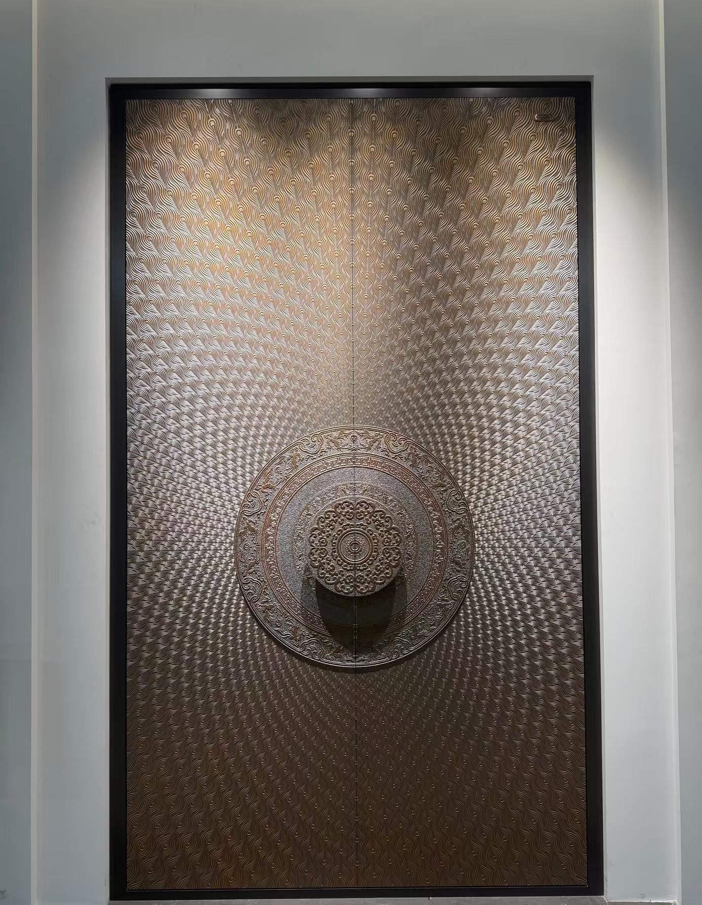 Oriental Light Luxury Door