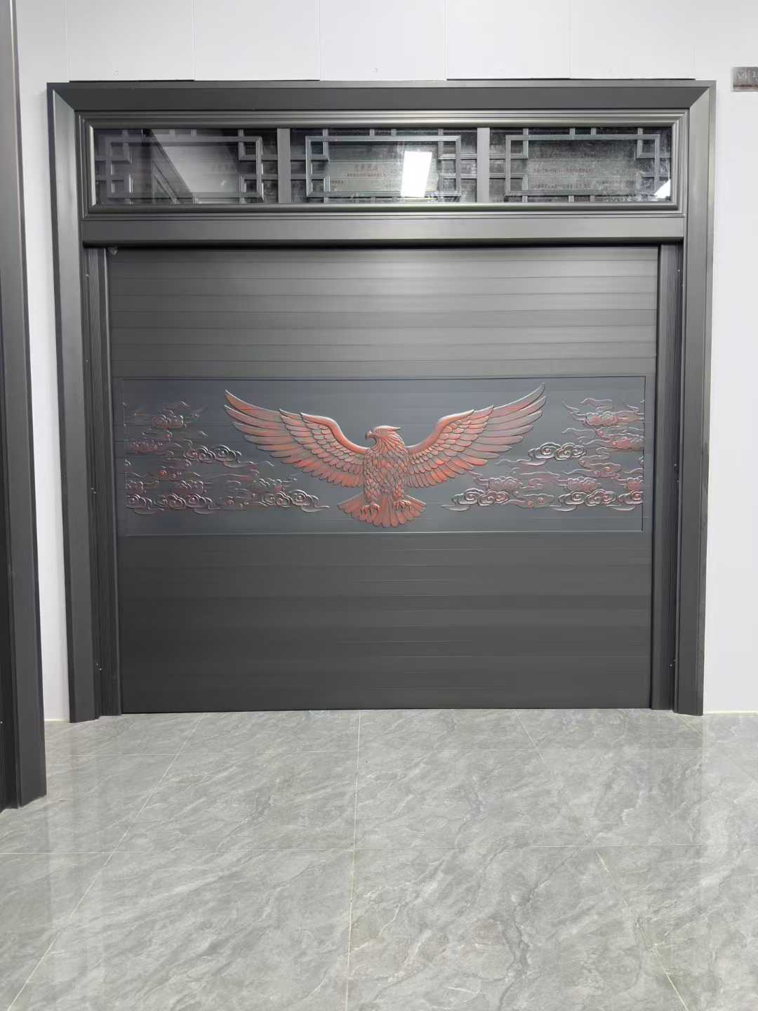 霸气雄鹰艺术装甲门/车库门